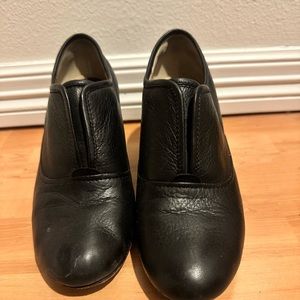 Frye Oxford Slip On Heels